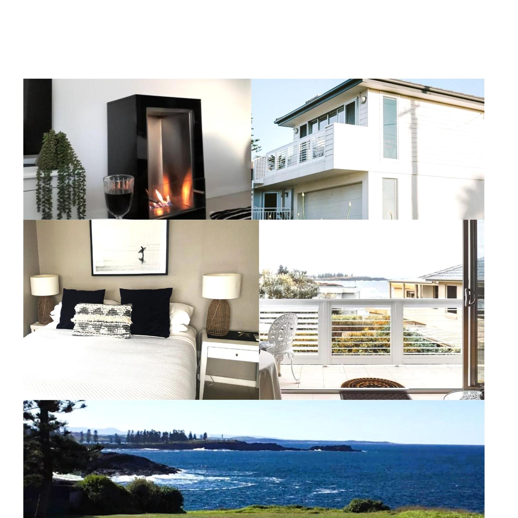 Shutters By The Sea Kiama-Sea Views-Waterfront-Private On Coastal Walk Exterior foto